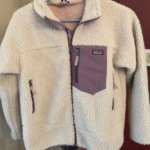Patagonia kids retro x fleece jacket